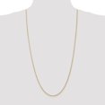 thumbnail image 5 of Auriga Fine Jewelry 14K Yellow Gold 1.5 mm Regular Rope Chain Necklace for Women 30", 5 of 6
