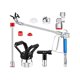 thumbnail image 1 of 5 Pcs Airless Sprayer Hose Kit 3600 Psi 517 Tip Swivel Joint with Nozzle Guard Spray Tips and Exten, 1 of 5