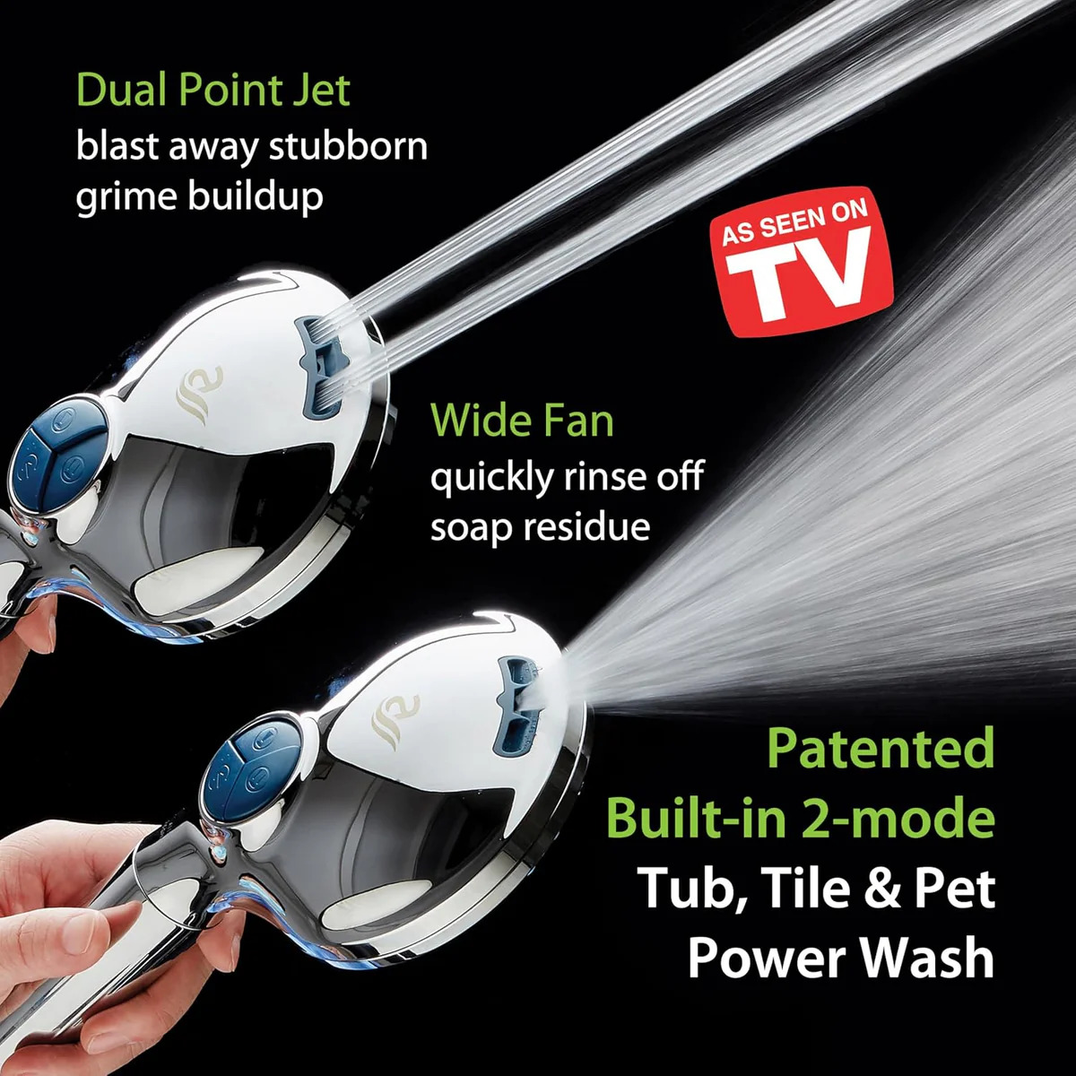AquaCare 3.0 Handheld Showerhead with Built-in Shower Filter photo 3