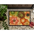 thumbnail image 3 of Abstract Flowers Blossoms Doormat 18x27, 3 of 4