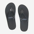thumbnail image 4 of Hari Mari Dunes Flip Flops Mens Charcoal 1061-213 Memory Foam Arch Support, 4 of 4