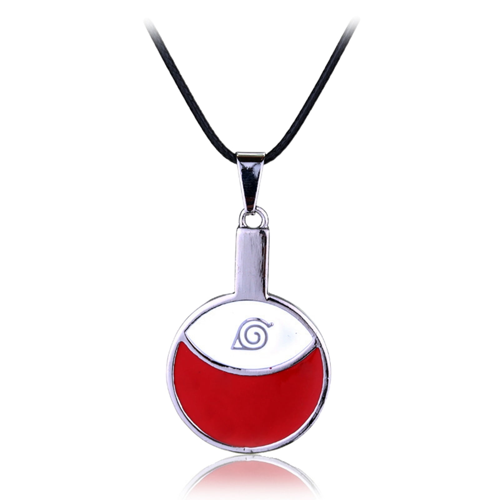 Naruto Logo Necklace Alloy Pendant Jewelry Anime Cosplay Gifts