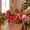 A, variant on Christmas Santa Sleigh Indoor Decorations, Flower, Candy Basket, White Cloth Sled Christmas Tree Decor Photo Booth Props Kit Table Top Xmas Decor,10 Inch