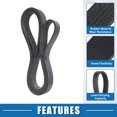 thumbnail image 3 of Unique Bargains Car Serpentine Belt V-Ribbed Belt No.9091602571 for Toyota Tacoma V6 4.0L 1GRFE Engines 2005-2015, 3 of 7
