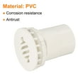 thumbnail image 4 of Uxcell 32mm Straight Water Tank Pipe Connector with Drainage Grid White, 32mm 2, 4 of 5