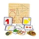 thumbnail image 2 of Puzzle Matrix Montessori Zulema de Madera para crear figuras y formas 21x21x1.5cm Geoplano Montessori, 2 of 8