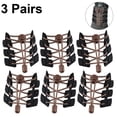 thumbnail image 1 of 3 Pairs Elastic Shoe Laces No Tie Adjustable Tieless Rubber Shoelaces, 1 of 5
