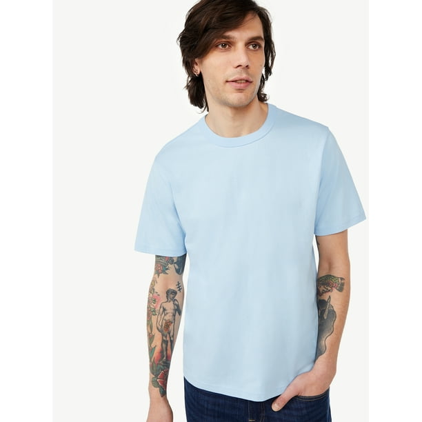 Free Assembly Men's Everyday T-Shirt with Short Sleeves - Walmart.com