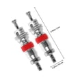 thumbnail image 2 of SEWCHICS 100Pcs Multi Color Tire Core for Car Truck Motorcycle and ATV Air Pressure Regulation, 2 of 6
