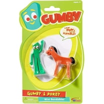 8.5" Gumby and Pokey Pair Mini Bendable Figure