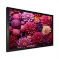 thumbnail image 2 of Designart "Chrysanthemum Collage Pink Gardens I" Floral Framed Wall Art Decor - Traditional Pink Chrysanthemums Hallway Framed Wall Art Decor, 2 of 6