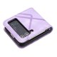 thumbnail image 2 of Funda de cuero con estampado de líneas para Samsung Galaxy Z Flip4, 2 of 4