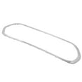 thumbnail image 4 of 1Pc 51137300589 Front Bumper Grill Frame Silver Durable ABS Replacement For John Works, 4 of 8