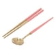 thumbnail image 3 of Juego De Utensilios Reutilizables Resistencia A La Corrosión Saludable Juego De Vajilla Portátil De Acero Inoxidable Aplicaciones Amplias Superficie Lisa Para Escuelas Para ANGGREK Otros, 3 of 8