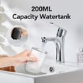 thumbnail image 6 of Operan Wireless Water Flosser, Portable Electric Water Dental Flossers, Rechargeable Oral Irrigator with 4 Nozzles, 200 ml Tank, IPX7 Waterproof Black, 6 of 7