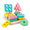 thumbnail image 2 of Miangastore 1 Ensemble de Jouets de Construction pour Enfants Inspiration Imagination Formes Géométriques Carrées, 2 of 8