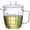 8 fl oz, variant on Glass Measuring Cup with Lid, Graduated Beaker Mug with Handle, Borosilicate Glass V-Shaped Spout Microwave Safe Scales Milk Cup for Cooking Baking (1cup/8oz/250ml)