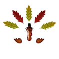thumbnail image 1 of Alpine Corp WQA276A Metal Pumpkin Leaf Turkey Kit,, 1 of 1