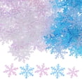 thumbnail image 1 of 1 juego de confeti de copos de nieve para bodas, fiestas y decoración navideña., 1 of 7
