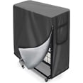 thumbnail image 1 of BOSKING Housse de Protection pour Lit Pliant 39"x15"x45 Pouces Pouces Usage Intensif Intérieur/extérieur Housse de Rangement Universelle pour Chaise Pliante Imperméable avec Fermeture Éclair et Poignée Latérale pour un Enfilage et un Retrait Faciles (Gris), 1 of 7