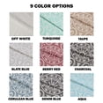 thumbnail image 4 of Superior Woven Jacquard Bedspread Set King Size, 3-Piece Lightweight All Seasons Coverlet, slate blue, 4 of 9