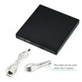thumbnail image 2 of 12.7mm USB 2.0 External DVD Drive Portable CD/DVD +/- RW Drive/DVD Player For Laptop Cd Rom Burner Compatible With Laptop Desktop Computer  Notebook Computer Case, 2 of 13