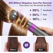NEXPURE Hair Dryer Brush Set 6-in-1 Hot Air Brush, Blow Dryer Brush for Straightening, Curling & Volumizing, No Heat Damage Hair Styling Tool