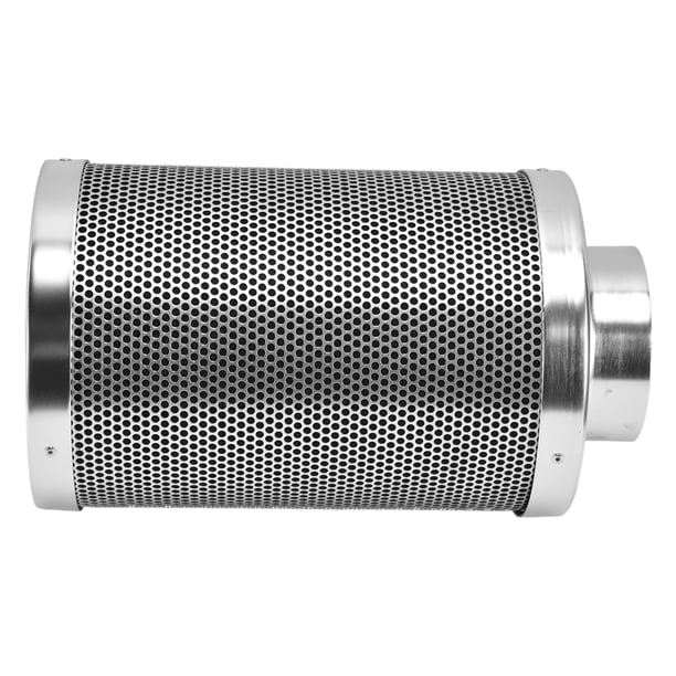 Filtro De Carbón De Aire De 4 Pulgadas, Lámina Galvanizada De Filtro De Carbón De Aire Rendimiento Superior Mano De Obra Fina Para Cocinas Para Salas De Cultivo Para Sistema ANGGREK Otros