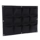 thumbnail image 5 of Delaman Plant Grow Bag 12 Bolsillos Degradable Vertical Hanging Wall Garden Planter Container 1PC(Negro), 5 of 5