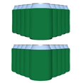 thumbnail image 1 of Fundas para Enfriar Latas PartyPrints Verde Kelly Paquete de 25, 1 of 7