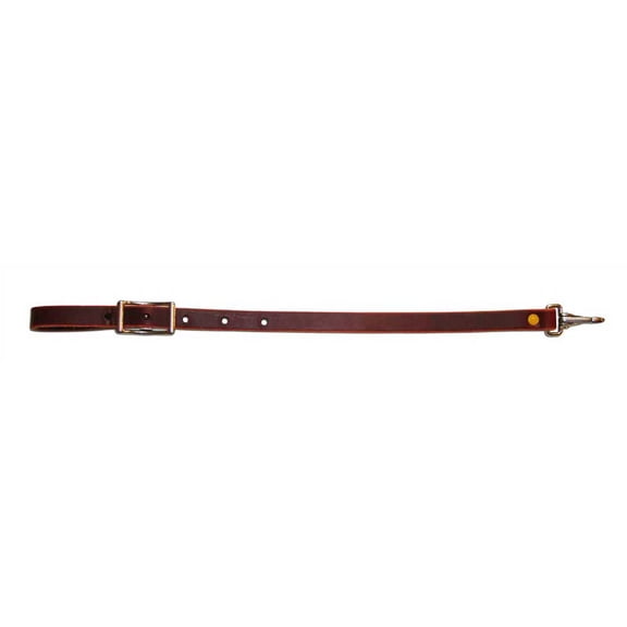Horse Western Latigo Leather Back Cinch Connector Strap Snap 975B6013