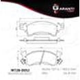 thumbnail image 1 of Balata Garanti Para Buick Regal 1973 - 1979 (Garanti), 1 of 2