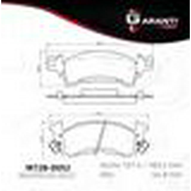 Balata Garanti Para Gmc G25/G2500 1972 - 1974 (Garanti)