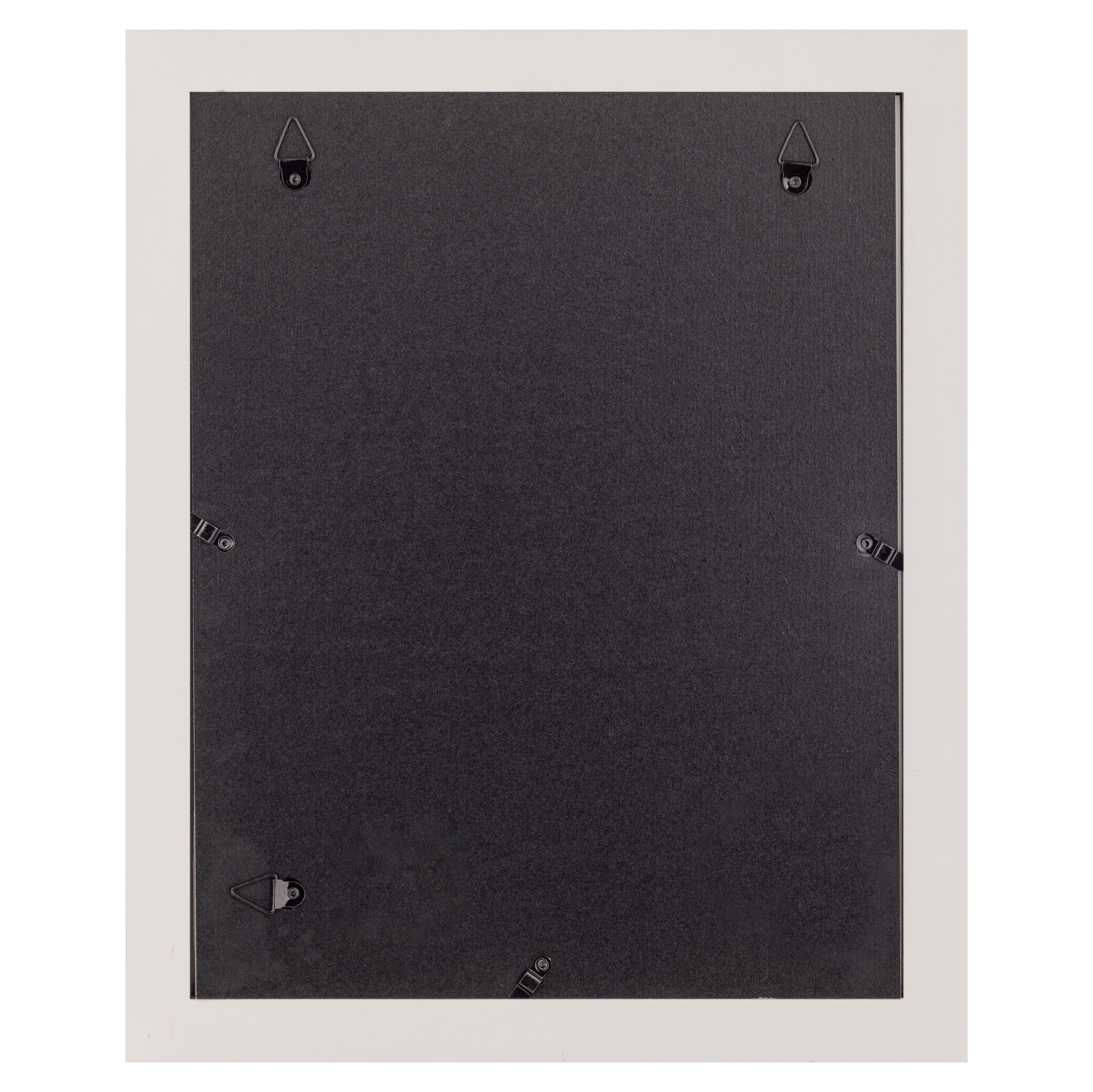 Gallery Solutions 11"x14" Wall Mount/Tabletop Picture Frame Double Matted to 8"x10" -White