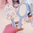 thumbnail image 5 of Sanrio Anime Kuromi Hand-held Makeup Mirror Massage Air Comb Cartoon Hello Kitty My Melody Cinnamoroll Small Portable Gift, 5 of 10