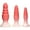 Pink, variant on Curve Toys Simply Sweet Silicone Butt Plug Set - Purple