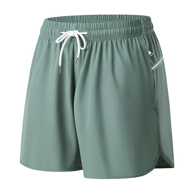 Mens Trabajo Pantalones Cortos Ocio Moda Color Sólido Suelto Cómodo Movimiento de Piernas Rectas Pantalones Cortos para Diario Y Casual