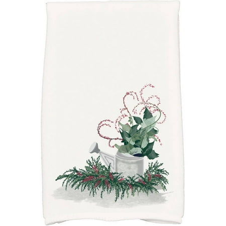 

Gardener s Holiday Delight Geometric Print Kitchen Towel
