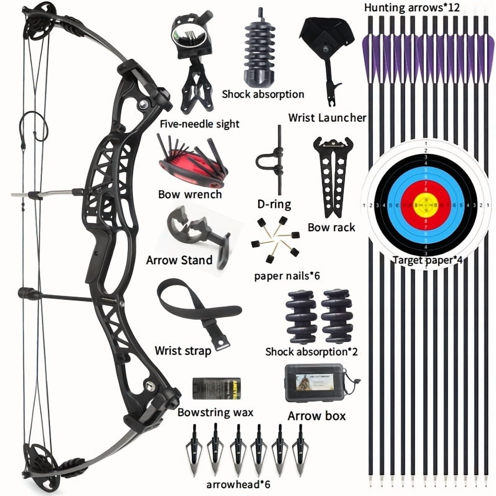 1pc 40-60lbs Composite Bow Outdoor Hunting Archery Special Compound Bow Alloy Composite Bow Compound Bow Set Bow & Arrow Accessories