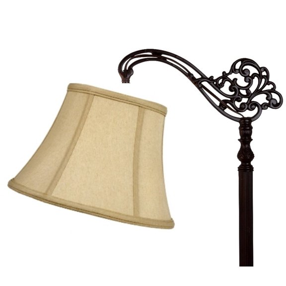 UpgradeLights Eggshell 12 inch Silk Uno Shade