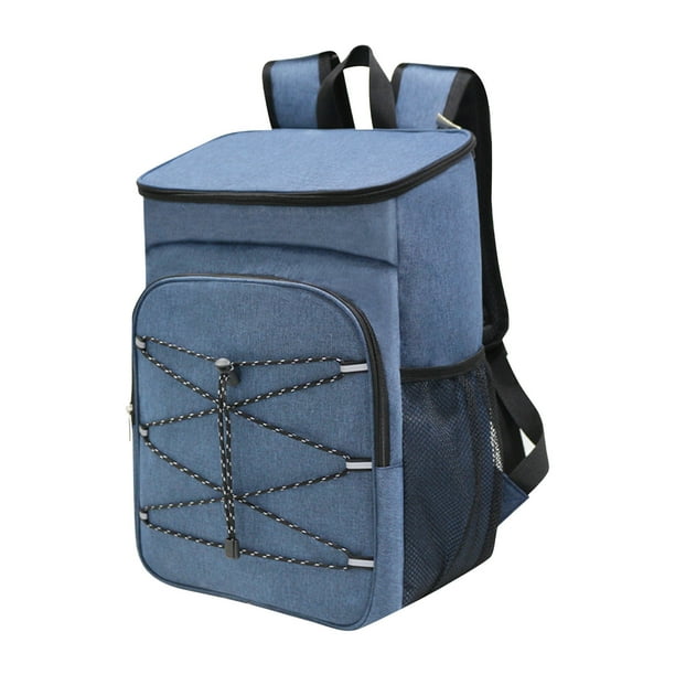 Mochila Trmica De Doble Hombro, Tela Oxford, Gran Capacidad, Bolsa De Hielo Impermeable, Ideal Para Picnics Y Senderismo, Ideal Para Viajes Escolares, Camping Y Salidas Familiares, 1, Ukhbmc