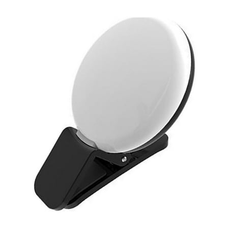 Image of Selfie Ring Light Rechargeable Selfie LED Camera Light with 3 Levels of Brightness Makeup Light Ring