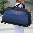 thumbnail image 1 of Bolsa de lona con ruedas, bolso de mano, bolsa de equipaje resistente para deportes al aire libre, 1 of 10