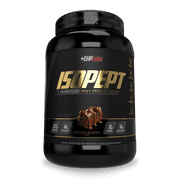 IsoPept Hydrolyzed Whey Protein Powder by EHPlabs - 100% Whey Protein Isolate & Hydrolysate, 27g of Protein, Non-GMO, Gluten Free, Fast Absorbing, Easy Digesting, 27 Serves (Chocolate Decadence)