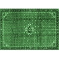thumbnail image 1 of Ahgly Company Indoor Rectangle Persian Emerald Green Traditional Area Rugs, 5' x 8', 1 of 4