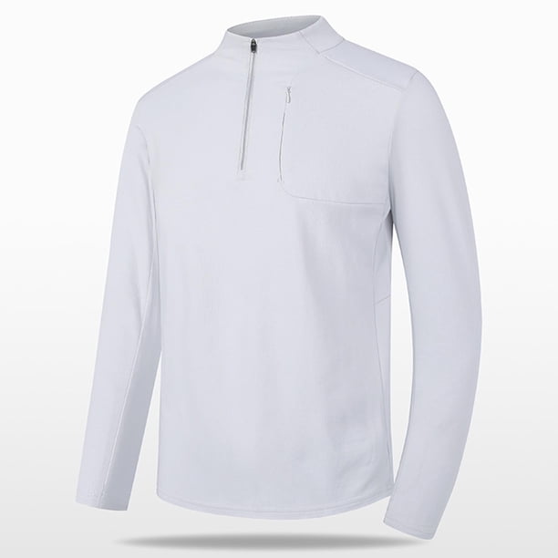 pstuiky Camisas suaves de manga larga para hombre, Camiseta informal de cuello redondo para hombre, camiseta deportiva informal falsa, camiseta de cuello redondo de manga larga xxxxxl