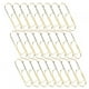 thumbnail image 4 of 2 cajas de clips metálicos simples para bolígrafos, cuadernos, billetes, lápices, clips para papel, papelería (dorado), 4 of 14