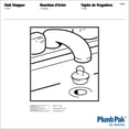 thumbnail image 2 of Tapón de desagüe Plumb Pak PP820-7, 4,4 cm de diámetro, color blanco, 2 of 2