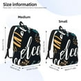 thumbnail image 3 of Yiaed Floral Welcome Sign Print Backpack, Premium Laptop Backpack, Travel Backpack for Women, Lightweight Backpacks, Comfortable Back Pack-Medium, 3 of 7