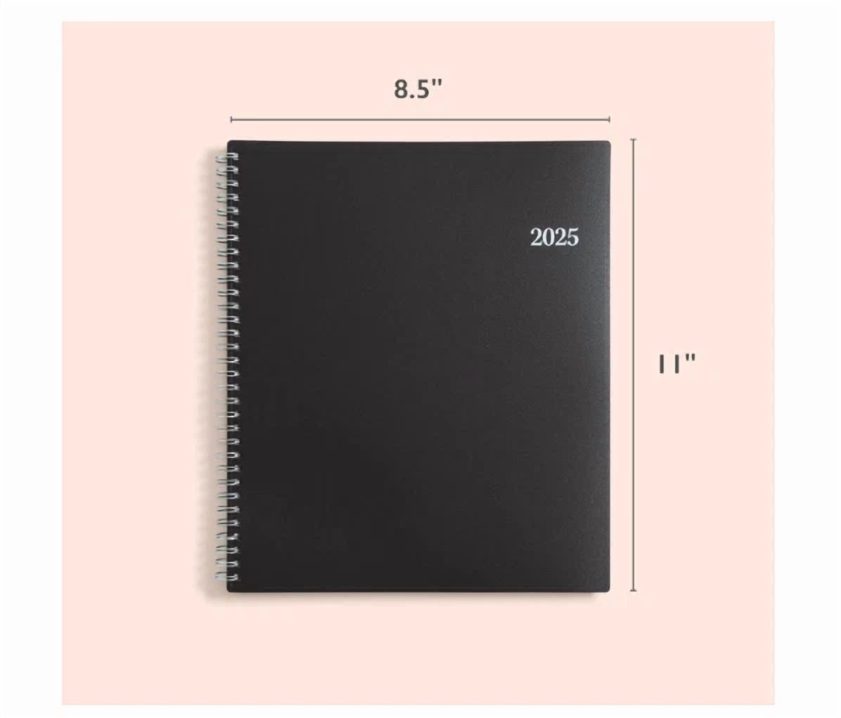 Blue Sky 2025 Weekly And Monthly Planner, January - December, 8.5" X 11", 2025..